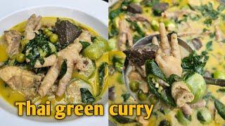 Cooking Thai Green Curry