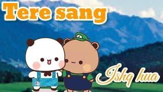 Tere sang Ishq hua song recreate by bubu dudu  l funny l peachgoma l milkmocha l pandabear l