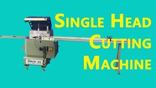 automatic single head aluminum profile cutting machine for doors and windows how to cut aluminum