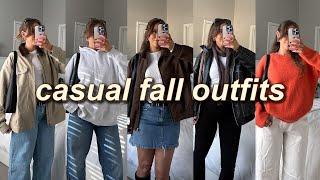 20 CASUAL FALL OUTFITS  what I’m wearing this fall! (2024 fall outfit ideas + fashion trends)