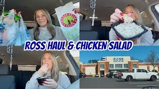 ROSS HAUL | SHOP WITH ME | EAT CHICKEN SALAD CHICK WITH ME | CHATTY