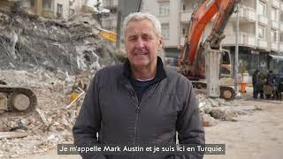 Appel urgent de ShelterBox: Mark Austin en Turquie