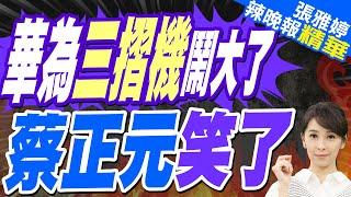 蔡正元使用心得:很滿意 畫面清晰感比蘋果好N倍 !李永萍:太驚人比我想像的很輕耶 我很忌妒! | 華為三摺機獲選《時代雜誌》2024最佳發明【張雅婷辣晚報】精華版@中天新聞CtiNews