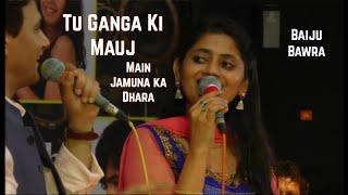 Tu Ganga Ki Mauj Main Jamuna - Anil Bajpai, Sangeeta Melekar | Live at Jalsa Nights Jagat Bhatt