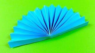 How to make a Paper Fan - Origami FAN