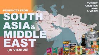 Finding Indian (South Asian) & Middle Eastern Food Products In Vilnius, Lithuania