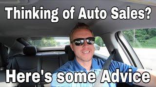 Thinking of car sales? Here is some advice