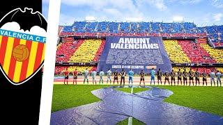 El emotivo homenaje del VALENCIA a las víctimas de la DANA en su vuelta a Mestalla