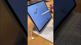 The new iPad Pro has a cool new trick! #tailormadetech #apple #ipadpro #ipadpro2022 #ipadprohover