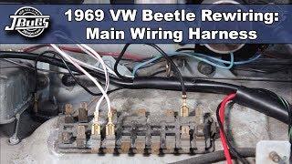 JBugs - 1969 VW Beetle Rewiring - Main Wiring Harness