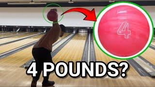 220 Average Bowler VS 4LB Bowling Ball