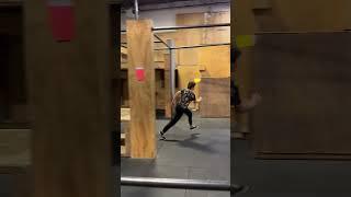  Speed parkour run by Michaela Hoelldobler (2) in USPK Qualifiers @ Apex Denver (April 6, 2024)