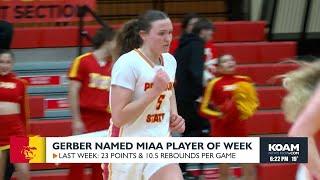 Karenna Gerber named MIAA player of week