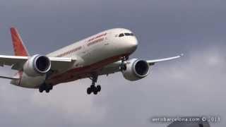 [FULL HD] Air India 787-8 [VT-ANJ] Dreamliner landing London Heathrow