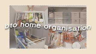 organise with me • Kitchen and Bomb Shelter Organisation in our 4-Room BTO