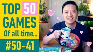 My TOP 50 Board Games of All Time! (No.50-41)