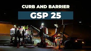  Achieve perfect curb and barrier paving for your road and sidewalk projects with the GSP 25! 