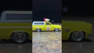 Chevy 83 custom #chevysilverado #164custom  #hotwheels  #pizzaplanet  #toystory #shorts #164custom