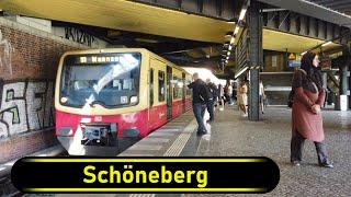 S-Bahn Station Schöneberg - Berlin  - Walkthrough 