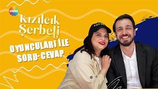 #KızılcıkŞerbeti'nin Nilay'ı ve Mustafa'sı ile soru - cevap röportaj!