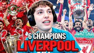 DAVOO XENEIZE REACCIONA A LAS 6 CHAMPIONS GANADAS DEL LIVERPOOL (2024) - MEMORIAS DEL FUTBOL