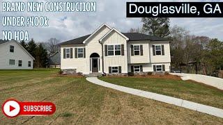 BRAND NEW CONSTRUCTION UNDER $400k with NO HOA - 3 Beds, 3 Baths I Douglasville, GA Real Estate