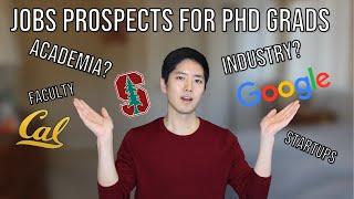 Job Prospects for PhD Graduates in Academia and Industry