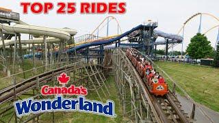 Top 25 Rides at Canada's Wonderland | Which B&M is the Best?