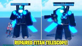 How to get ASTRAL RECOVERY BADGE + REPAIRED TITAN TELESCOPE in SUPER BOX SIEGE DEFENSE! (ROBLOX)