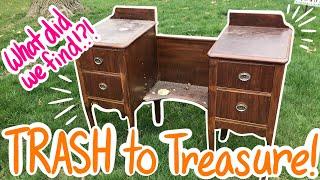 Trash to Treasure | Curbside Picking for Secondhand Finds!