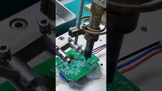 Component Soldering / Pcb Assembly automatic #arduino #gsttechno #pcb