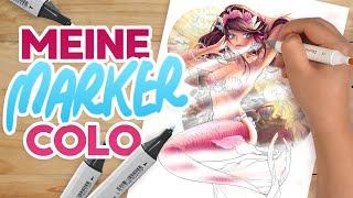 PLANLOS beim Colorieren mit Markern? KLICK HIER! | Mein Colorationsprozess mit Alkoholmarkern