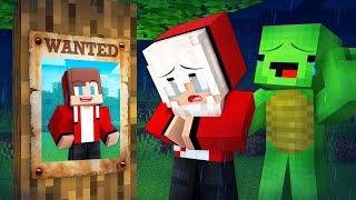 JJ is Missing and Everyone is Looking for Him - Maizen Minecraft Animation with Mikey