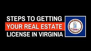 Virginia Real Estate Salesperson License Requirements