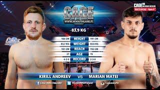 CAGE 59: Andreev vs Matei (Complete MMA Fight)