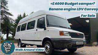 LDV Convoy “Banana Engine”, Ideal £4000 budget Base Vehicle. Only 38,000 miles!