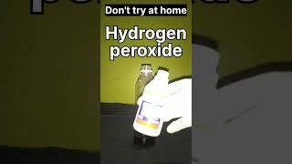 Experiment with shampoo and hydrogen peroxide // VM Experiments #shorts #youtubeshorts #shortvideo