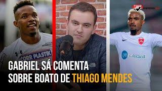 "Ele tá SE OFERECENDO, esse é um cara que…" Gabriel Sá comenta BOATO sobre Thiago Mendes