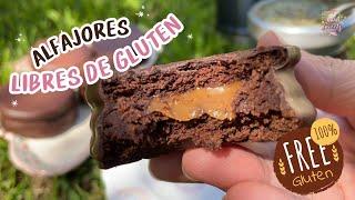 GLUTEN FREE and easy CHOCOLATE ALFAJORS | Elu Sweets