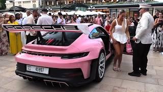 SUPERCARS in Monaco August 2024