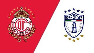 Simulación Del Partido Toluca VS Pachuca Jornada 11 Guardianes Clausura 2021