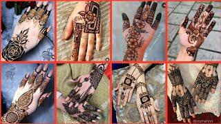 Most Beautiful & Easy Mehndi Design ideas in 2024 l Front & Back Hand Mehndi Design For Girls