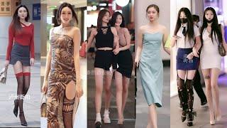 Mejores Street Fashion Douyin China | 抖音街拍穿搭 ！Douyin Tiktok China Thời Trang Đường Phố Ep.387