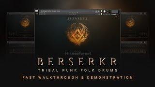 Berserkr: Tribal Punk Folk Drums - Fast Walkthrough & Demonstration