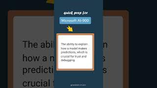 Model Interpretability - Microsoft AI-900
