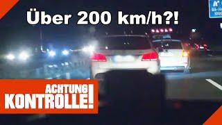 Über 200 km/h bei Nacht! Rasen auf der TODESSTRECKE! |1/2| Kabel Eins | Achtung Kontrolle