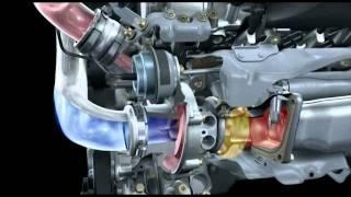 New Mercedes Benz V8 biturbo engine