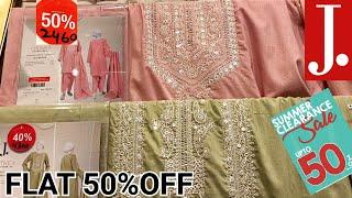 J.Summer Clearance Sale FLAT 50%OFF  J.Sale 2024j.unstitched on Sale