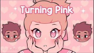 turning pink  | meme | (16+)