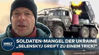 PUTINS KRIEG: Paukenschlag! USA machen Druck! Ukraine wendet Trick bei Rekrutierung von Soldaten an